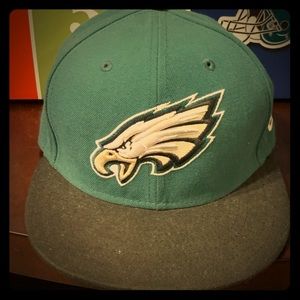 Philadelphia Eagles Green Fitted Hat
